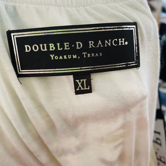 Double D Ranch RARE Cowpoke U Collaboration 2 PC Western Cowboy Skirt Set Sz XL - Picture 16 of 16